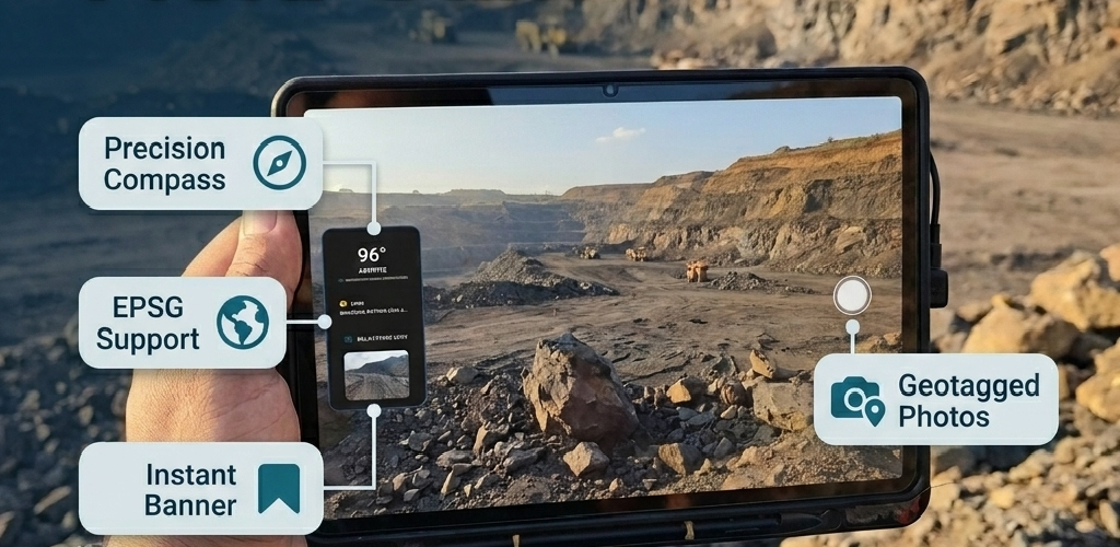 GeoTools Field App en Operación de Campo
